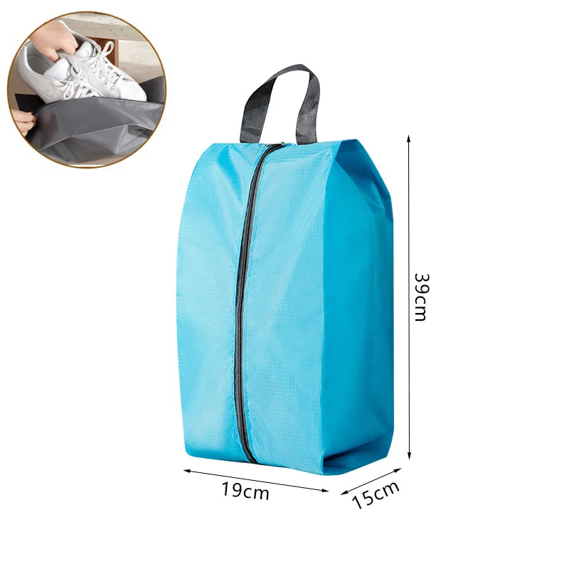 Waterproof Shoe Storage Organizer Bag Portable Travel Suitcase Organizer Bag For Shoes Clothes Closet Organizer Bag With Zip