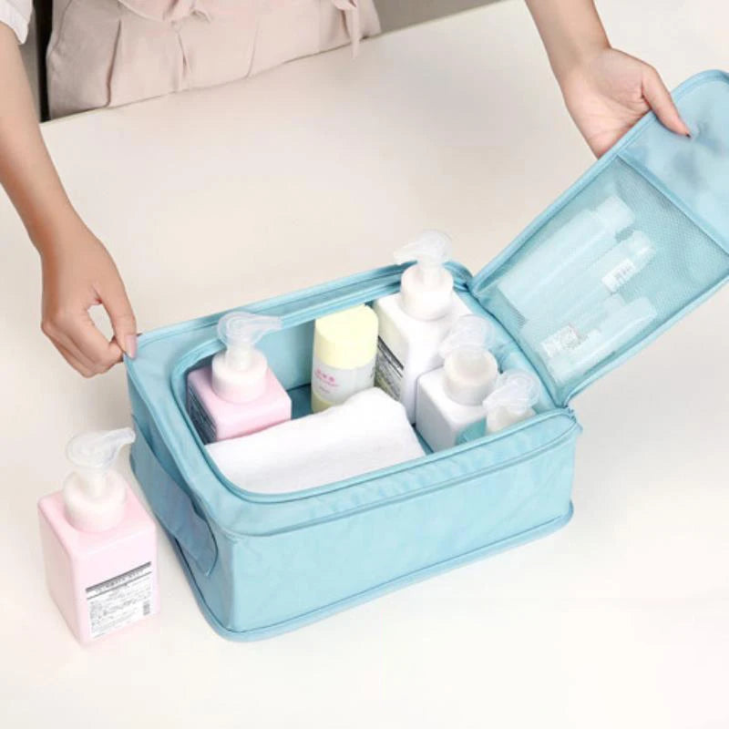 Waterproof Shoe Storage Organizer Bag Portable Travel Suitcase Organizer Bag For Shoes Clothes Closet Organizer Bag With Zip